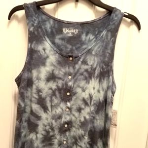 Sleeveless Mudd Sz M Blouse NWT